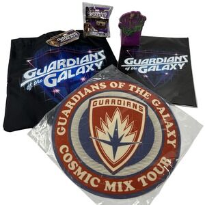 Guardians Of The Galaxy CultureFly 5 Piece Set Cosmic Mix Tour Marvel Disney New